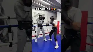One Punch Sparring 💥 | Fight Ended Instantly #boxing #boxinglife