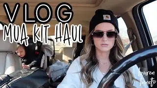 RECENT PURCHASES FOR MY MUA KIT! Vlog Style | Lauren Benet