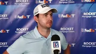 Patrick Cantlay Sunday Flash Interview 2022 Rocket Mortgage Classic &middot; Final Round