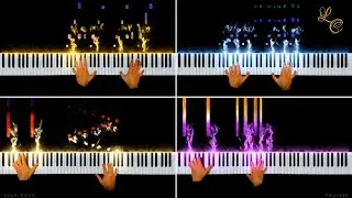 The Haunting of Bly Manor - Main Theme FOUR PIANOS Cover | Luca Cozzi