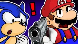 MARIO ROBS SONIC
