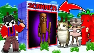 Using a SCANNER to Find BRAINROT’S SECRETS in Minecraft!