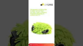The Ultimate Magic Touch Chenille Wash Mitt for a Scratch-Free Shine! 🚗✨