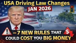 USA Driving Law Changes Jan 2026 &mdash; 7 New Rules That Could Cost You Big Money