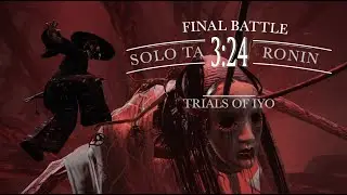 The Trials of Iyo: Chapter 3 - The Final Battle Solo Ronin TA (3:24) | Ghost of Tsushima: Legends