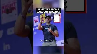 Mistakes people make on instagram #garyvee