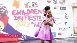 Children day was WOW with ayanwura #ayanwura #ayanwuratheyoungestfemaletalkingdrummerat6 #trending