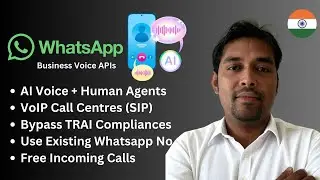 WhatsApp AI Voice Calling Agents India - Full Info, Setup, demo & Sample Code with Ultravox to Copy!