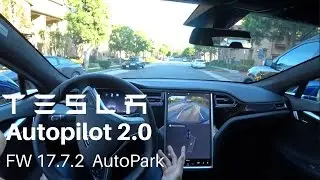 TESLA HW2 AutoPark 2.0 - FW 17.7.2