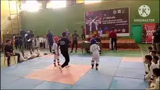 Taekwondo Fight | Sarim Fight | Championship | Sindh Sports Board Sports Complex, Karachi | 2023-24