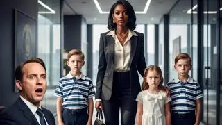 Billionaire CEO Chased His Barren and Broken Wife Away-- 10 Years Later She Returned With Triplets 
