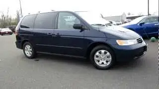 2004 Honda Odyssey EX-L, blue - Stock# 5848A - Walk around
