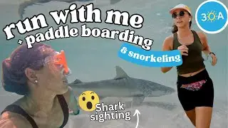 Run 30A with Me | Inlet Beach, Rosemary Beach, Alys Beach + Post Run Paddle boarding & snorkeling!