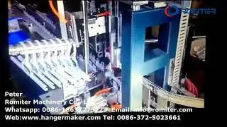 Automatic Plastic Hanger Plastic Clip and Spring Assembling Machine