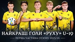 НАЙКРАЩІ ГОЛИ ЮНІОРІВ «РУХУ». Перша половина сезону 2025/26