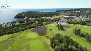 Lakeview National Golf Course in Two Harbors, Minnesota - Drone Video (2022)