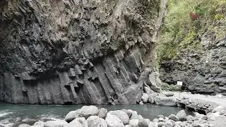Le lit du sentier du Dassy ou sentier du Bras de la Plaine