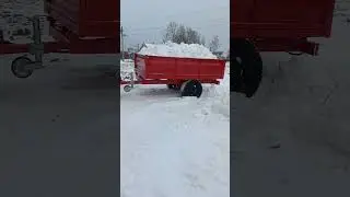Зима, є багато снігу! -  🚜 DF 244G2 