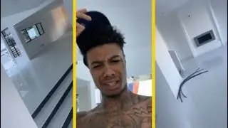 Blueface Gives Tour Of His Mansion After Spending $400K On Renovations!