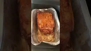 &pound;4.50 Iceland Pork Leg Crackling Joint 600g Ninja Foodi Style 🐖 #shorts