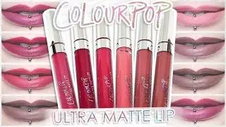 Review & Swatches: COLOURPOP Ultra Matte Lip | Liquid Lipsticks + Dupes!