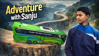 Bus simulator indonesia ll 😱 adventure off roading with bus ll #busoffroad #bus #adventure #viral 
