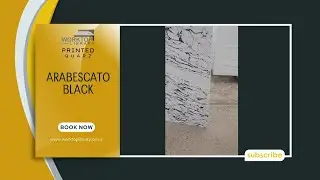 See The Magic of the New Arabescato Black Printed Quartz   Ultra realistic Veining