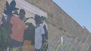 COVID-19 mural on display in Chicago