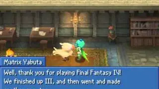 Final fantasy 4 DS part 26 Developers Room