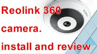 IP-камера Reolink 360 POE, двусторонняя аудиосвязь и искусственный интеллект для обнаружения человека