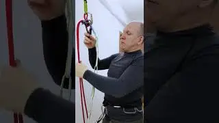 Rappel system with ATC Black Diamond, Petzl William and Climbing Technology Multi Chain Evo