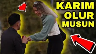 BENİMLE EVLENİR MİSİN ? İLTİFAT EDEREK Y&Uuml;Z&Uuml;K İLE KIZ TAVLAMAK