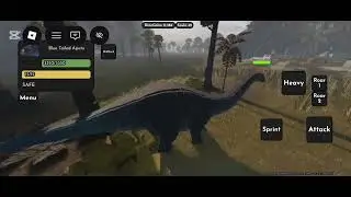 playing Jurassic blocky