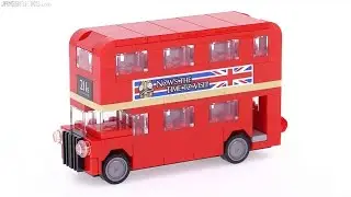 🔄 LEGO mini London Bus review! 40220 re upload