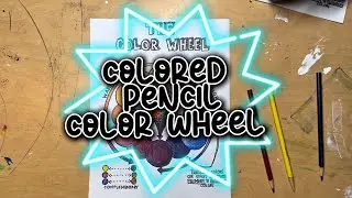 Colored Pencil Color Wheel
