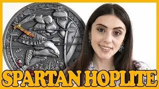 ⚔️ SPARTAN HOPLITE ⚔️ REVIEW: Legendary Warriors - 3 Oz Silver Coin - Cameroon 2019