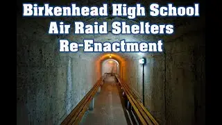Birkenhead High School Air Raid Shelters, Re-Enactment of Air Raid