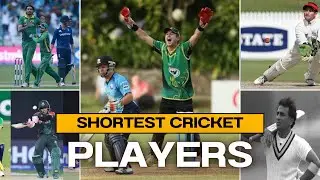 Shortest Cricketer Players of All Time || Shortest Cricketers in the World