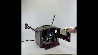 Showcasing The Vintage B&H Bell Howell 16mm Filmosound 185 Film Projector Working! For Sale on eBay!