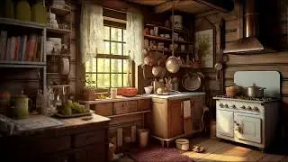 Vintage 1920s Kitchen Playlist - Old songs playing on a record player