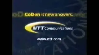 Japanese Commercial Logos from the 00&rsquo;s #590 NTT COMMUNICATIONS #2