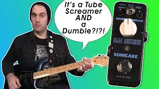 Sonicake Blue Skreamer | Screamer и Dumble Tone за $35 | Stompbox Saturday