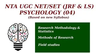 Field studies | Methods of research | Research Methodology & Statistics