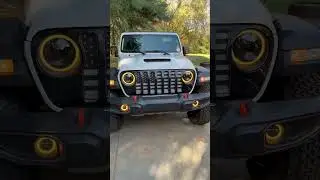 #Suparee 9&rdquo; Halo LED Headlights and Halo fog lights for JEEP Gladiator & Wrangler JL!