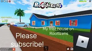 Tour of my old Rocitizens house on Roblox