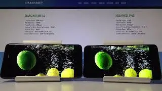 Xiaomi Mi 10 vs Huawei P40 Display comparison / Display comparison on Xiaomi Mi 10 and Huawei P40