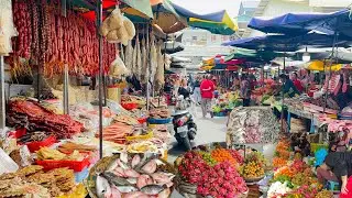 Amazing Street Food Compilation - Deep Fried Food, Grilled Food, Raw Fish, Chicken, Frogs, Dry Food