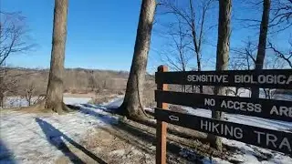 Icy Winter Hike: Eagle Crest Trail / Clubhouse, Eagle Creek, Lookout Point, 65th St, Old Dandy Trail