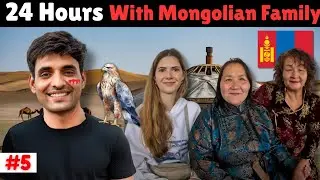 Mongolian Family Offered me Their House for a Night in DESERT! 🇲🇳