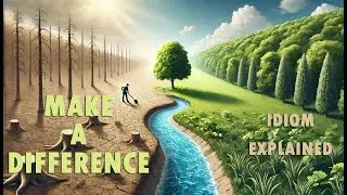 Make a Difference  | Idiom | Meaning | Example Sentences | Origin | History